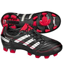 Guayos predator x ag negro/rojo todas las tallas.